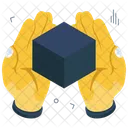Cubo 3 D Cad 3 D Modelo 3 D Ícone