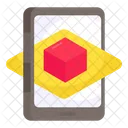 Cubo 3 D Movil Cad 3 D Modelo 3 D Icono