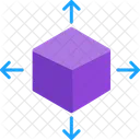 Cubo Caja D Icono