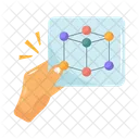 Atomo Estructura Tecnologia Icono