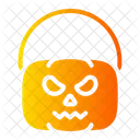 Cubo de calabaza  Icon