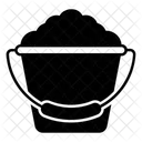Cubo De Barro Icono