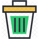 Cubo De Basura Basura Puede Icono