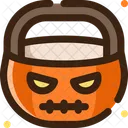 Cubo de halloween  Icono