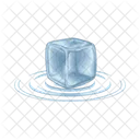 Cubo De Hielo Bebida Vaso Icono