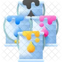 Cubo De Pintura Pintura Cubo Icono