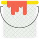 Bote de pintura  Icono