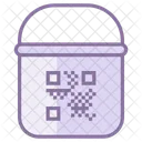 Pintura Cubo Qr Icon