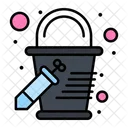 Bote de pintura  Icono