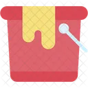 Bote de pintura  Icono