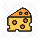 Cubo de queso  Icono