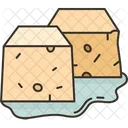 Cubo de tofu  Icono