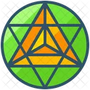 Metatron Cubo Forma Icon