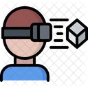 Cubo virtual  Icono