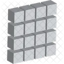 Cubos 3 D Forma De Cubo Molecula De Cubo Ícone
