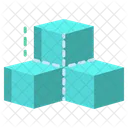 Cubos 3D  Ícone