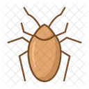 Cucaracha Sucio Virus Icono