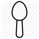 Cuchara Metal Cubiertos Icono
