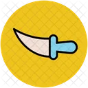 Cuchillo Afilado Lanzar Icono