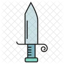 Cuchillo Arma Cortar Icono