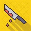 Sangre Cuchillo Halloween Icon