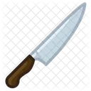 Cuchillo Hoja Chef Icono