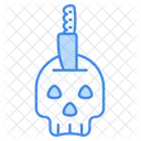 Cuchillo De Calavera Icono