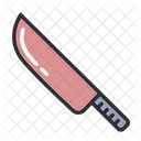 Cocina Cuchillo Rebanar Icono