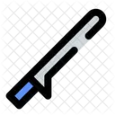 Cuchillo para salmón  Icono