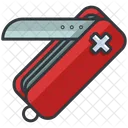 Suizo Bolsillo Cuchillo Icono