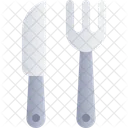 Cuchillo tenedor  Icono