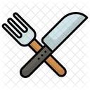 Cuchillo y tenedor  Icon