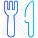 Cuchillo Y Tenedor Icono