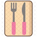 Cuchillo Y Tenedor Cuchillo Tenedor Icono