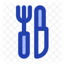 Cuchillo Y Tenedor Cuchillo Tenedor Icono