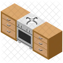 Cucina moderna  Icon