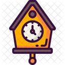 Cuckoo Clock Wall Clock Time Icon