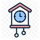 Cuckoo Clock Time Icon