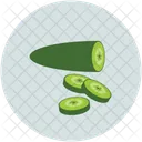Cucumber Food Salad Icon