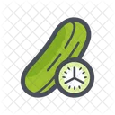 Cucumber Slice Diet Icon