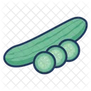 Cucumber Vegetable Food Icon