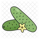 Cucumber Fresh Meal Icon