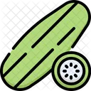 Cucumber Vegetable Fiber Icon