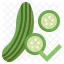 Cucumber Nutrition Healthy Food Icon