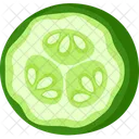 Cucumber Salad Green Icon