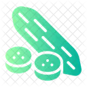 Cucumber Cucumbers Fruit Icon