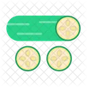 Cucumber Cucumiform Pickling Icon