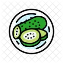 Cucumber Cosmetic Plant Icon