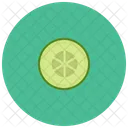 Cucumber Slice Vegetable Icon