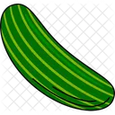 Cucumber Organic Vegetable Icon